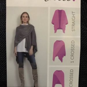 Cardi Wrap/blue